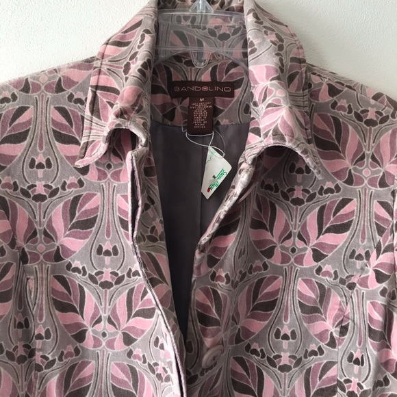 Velvet Retro Style Trench Coat - Picture 2 of 8